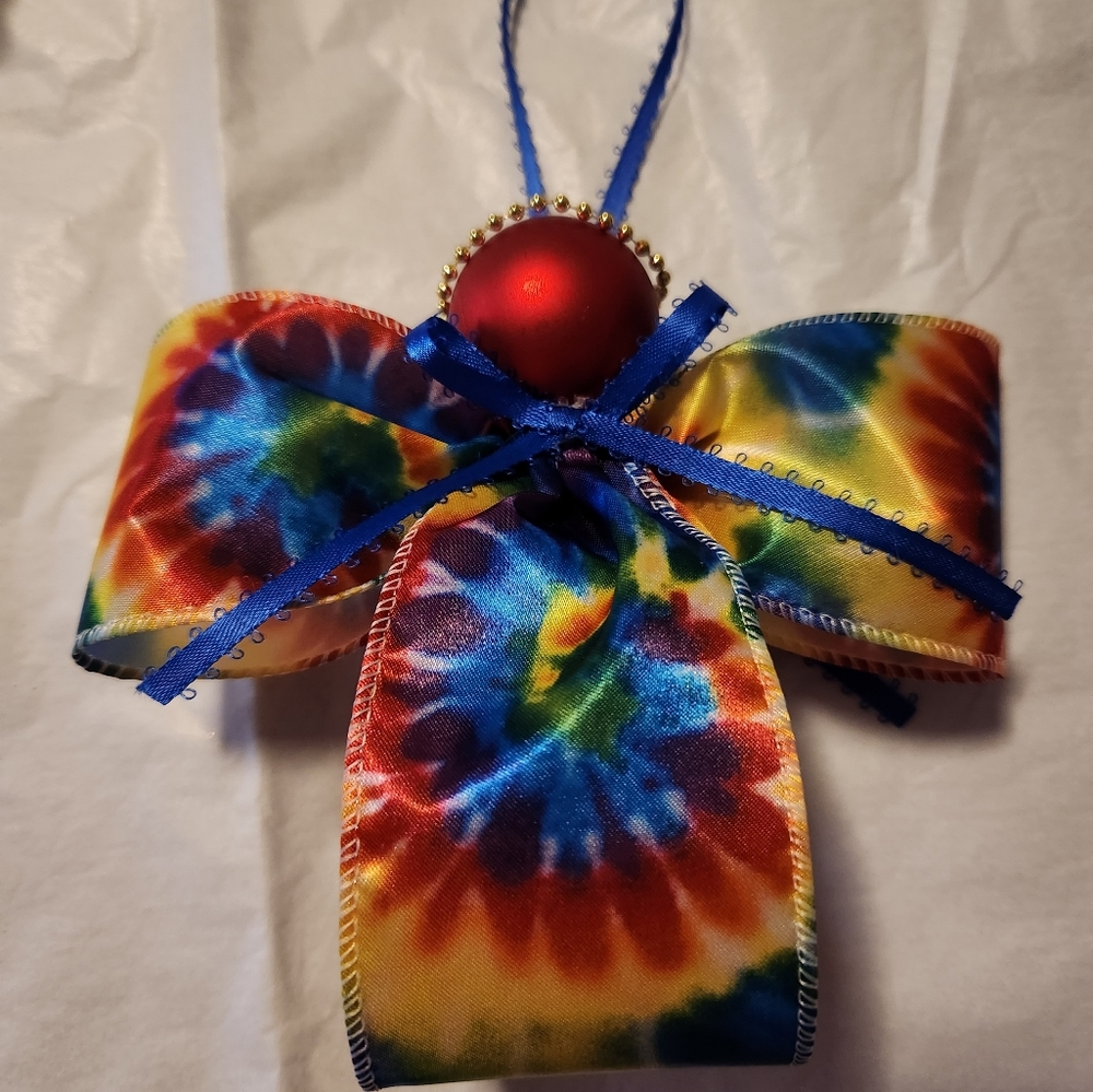 Handmade Ribbon Angel - Picture 2 of 3